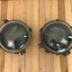 Pair old wall lamps ceiling porthole factory
