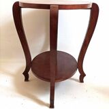 Art Deco oval pedestal table Width 80 cm