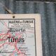 School map Vidal 11 bis Algeria and Tunisia