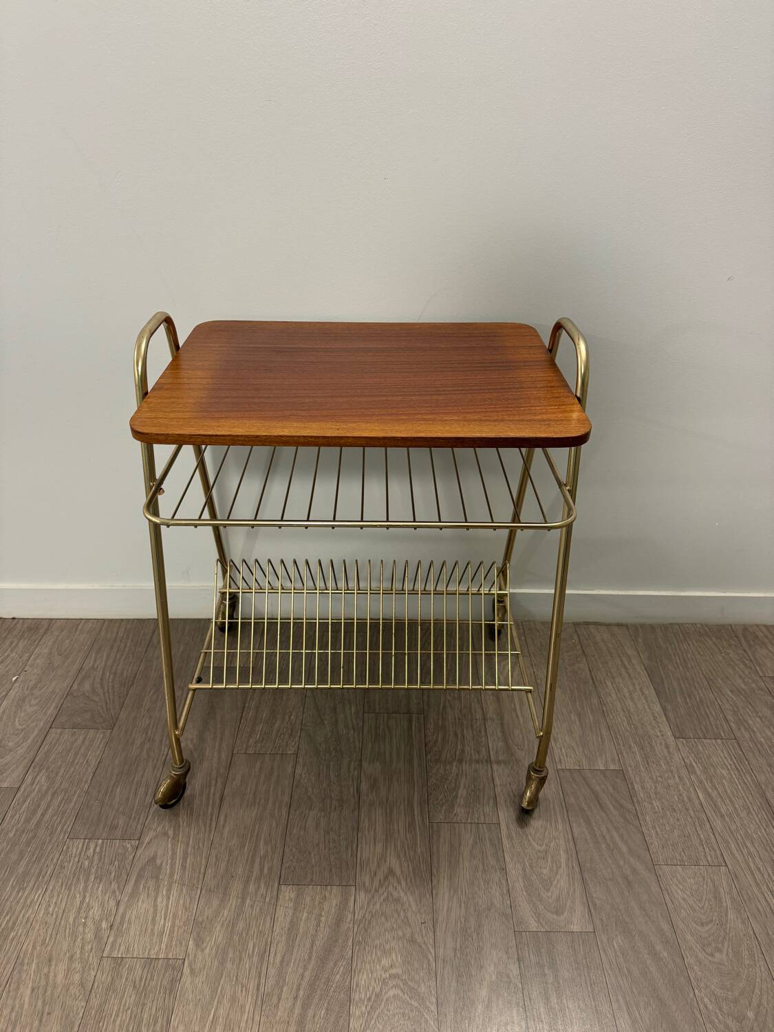 60s vinyl record trolley