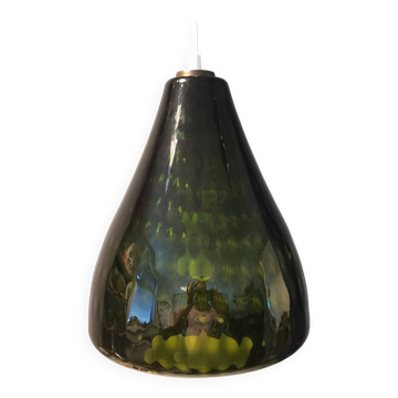 Large hanging lamp designed by Carl Fagerlund for Örrefors Sweden 1960-70s.