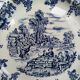 Luneville decorative flat plate
