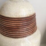 Cracked ceramic lamp foot