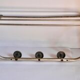 Vintage coat rack 5 aluminum pads