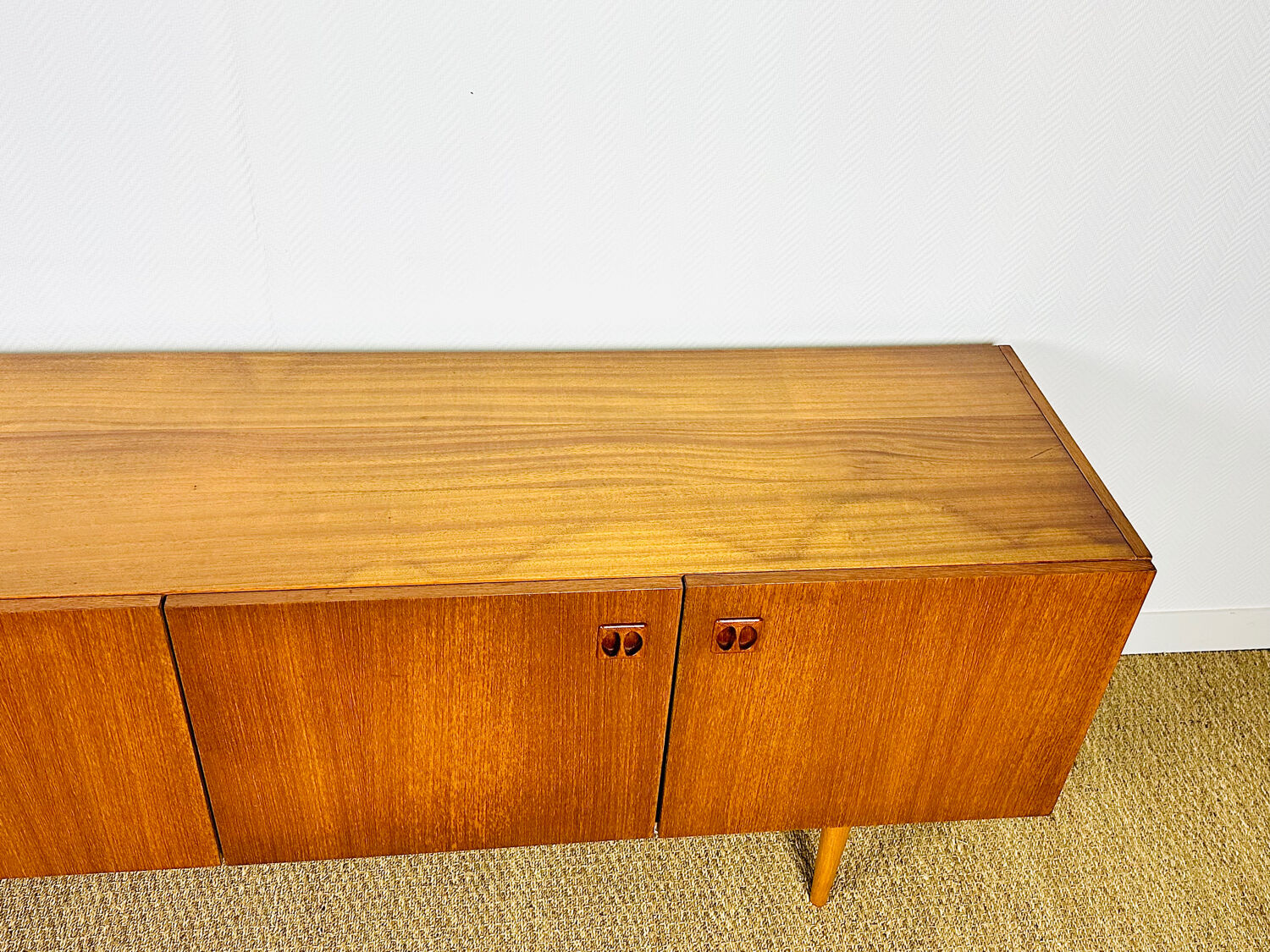 Scandinavian teak sideboard from the 1960s.