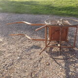 Child cart in bamboo and osier 1900