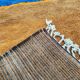 Unique natural wool Moroccan rug 3x2 m