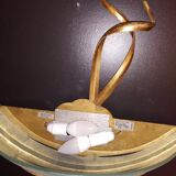 Pair of 70s wall lamps by malka