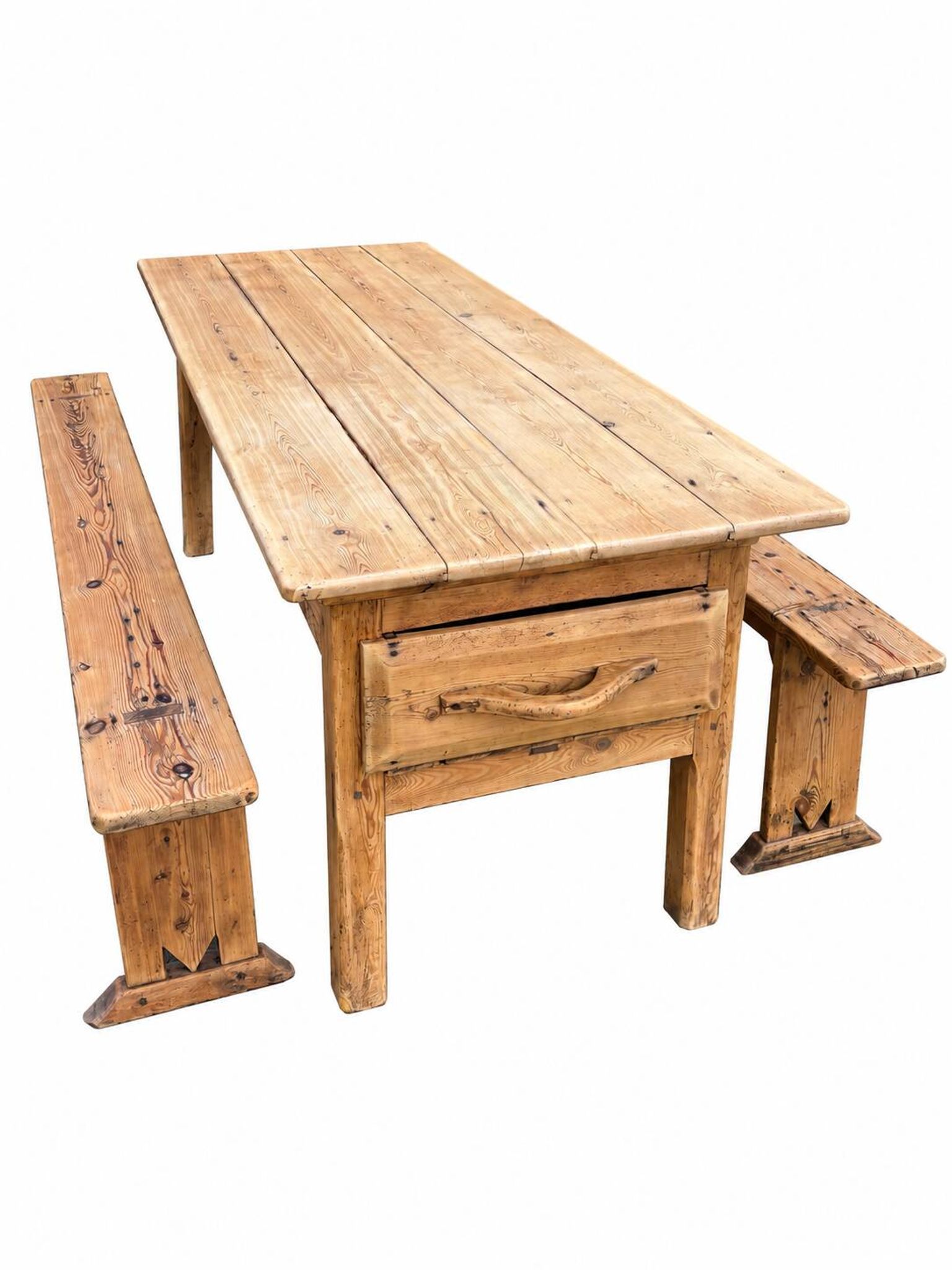 Old farmhouse table