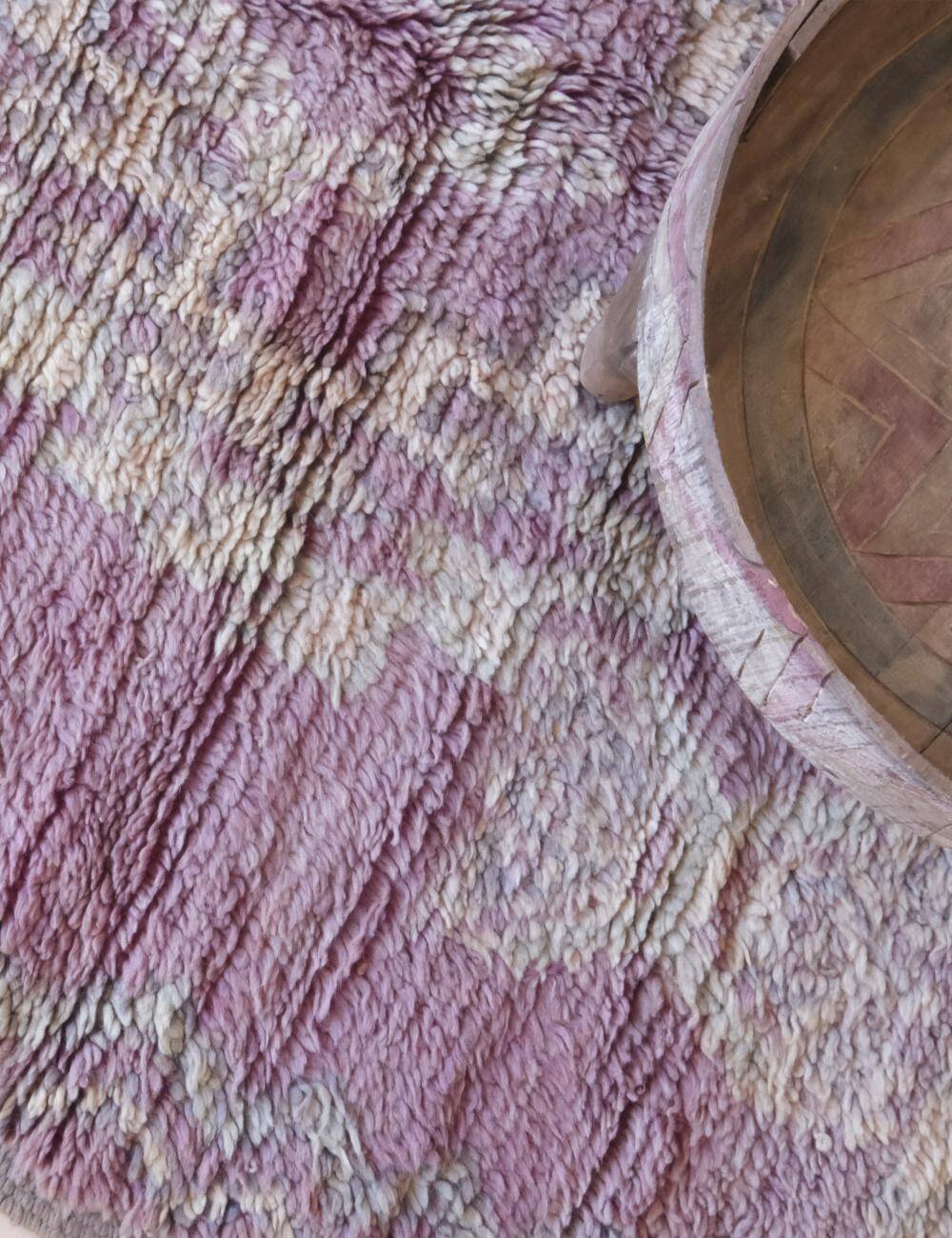 Vintage Purple Lavender Rug - 267 x 130 cm