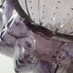 Amethyst vintage glass cactus vase
