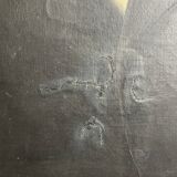 Oil on canvas portrait of an ancestor signed A. Juliard dated 19th century.