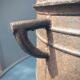 Cast-foot and cast-iron cauldron