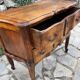 Petite commode en noyer d’époque louis xvi  18 eme siècle