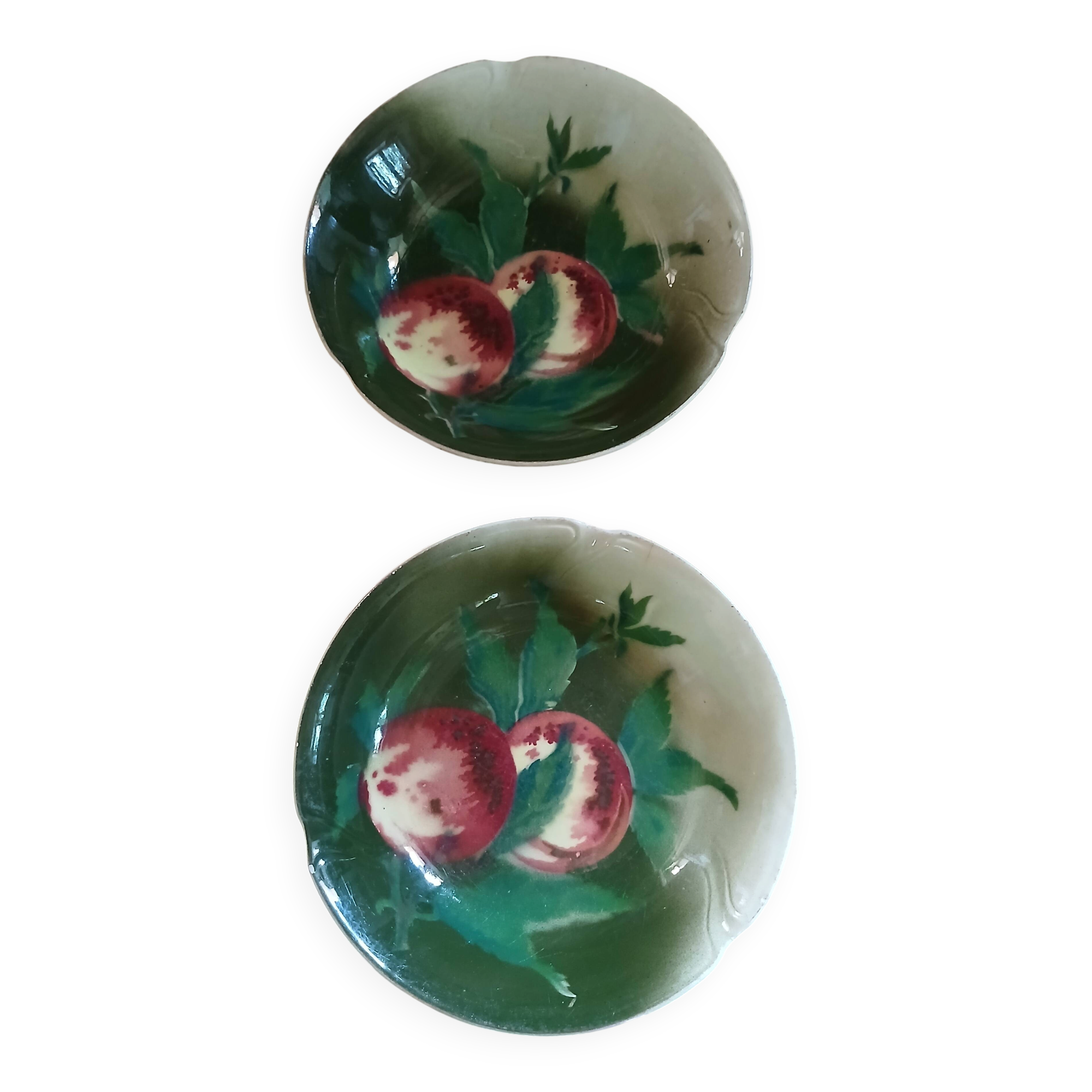 2 very old deep plates