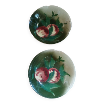2 very old deep plates