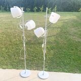 Pair of IKEA Svirvel floor lamps