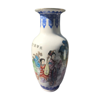 Large porcelain vase