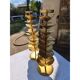 Vintage gold metal decor
