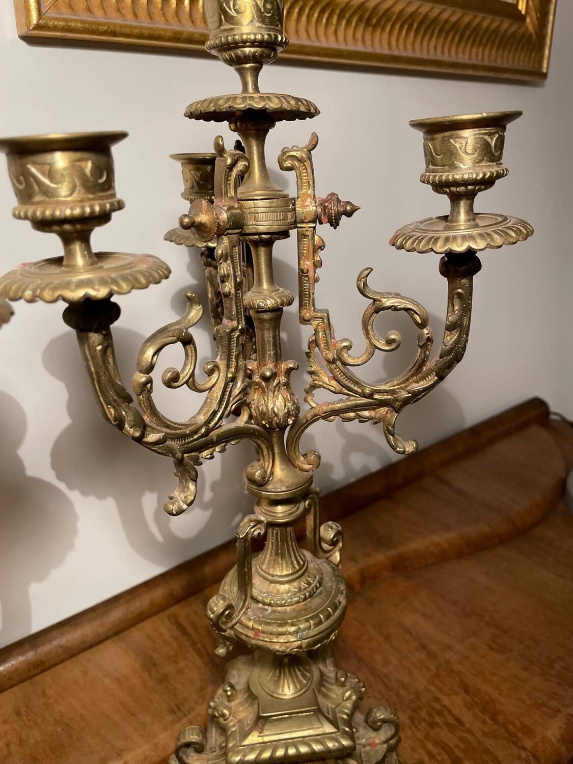 Old candelabra
