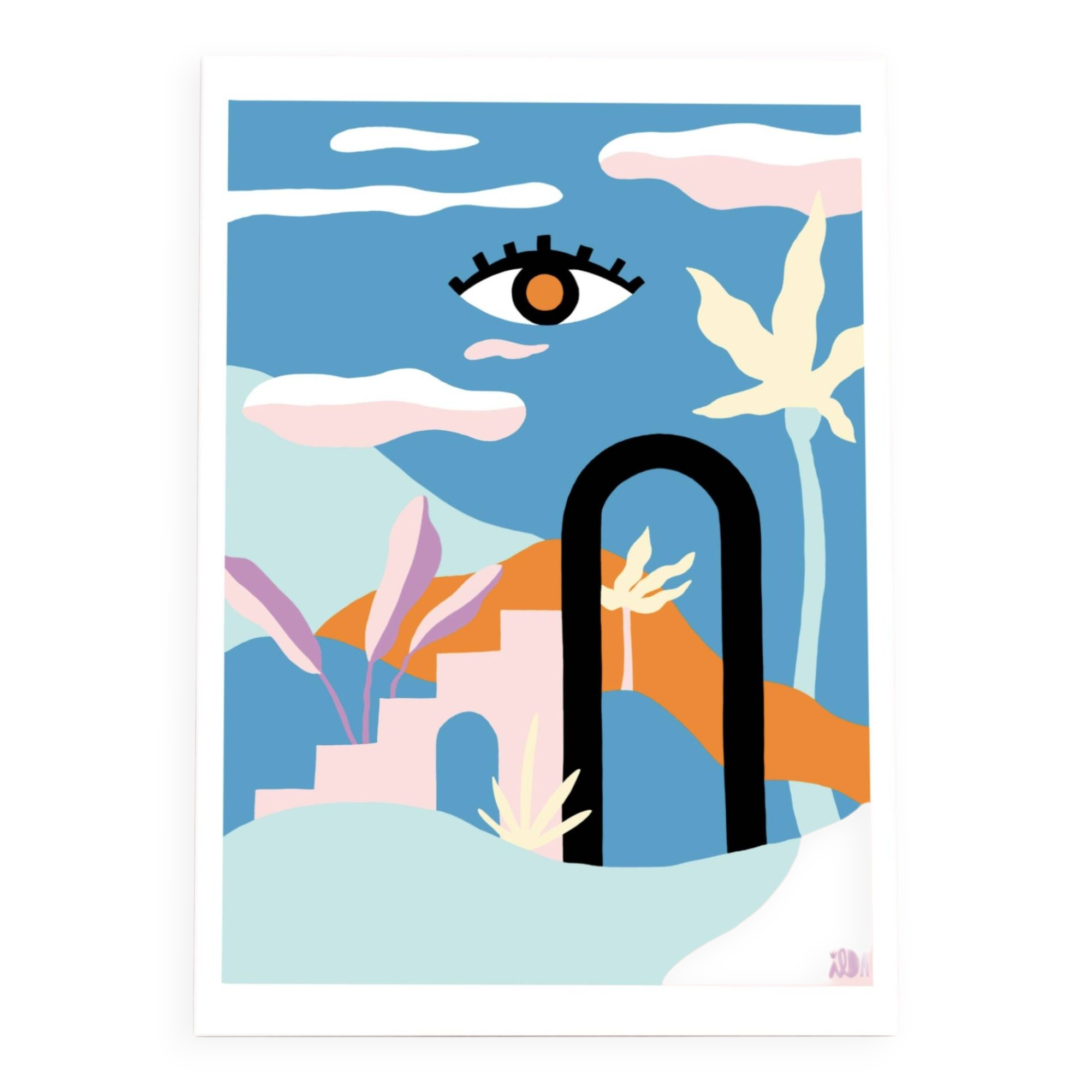 Art print “ILDAVIA DAY 1” 30x40cm