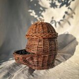 French potato basket with lid