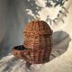 French potato basket with lid