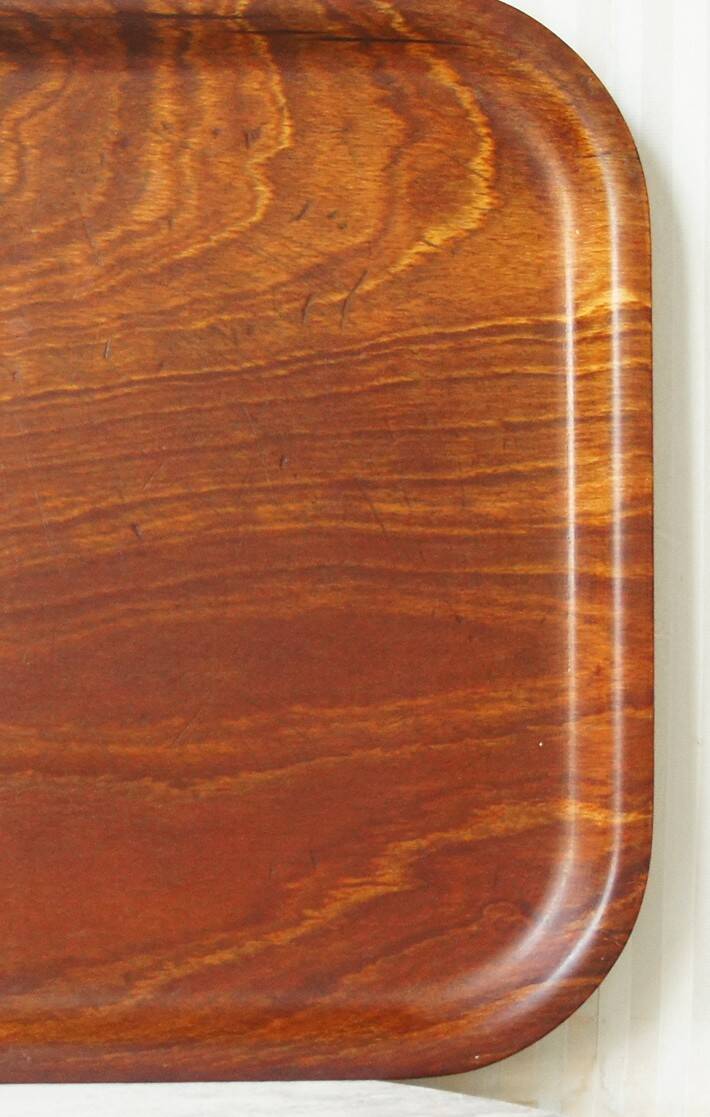 Molded wooden tray 1970