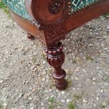 Pair of antique Louis XVI mahogany armchairs from the 19th century