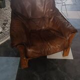 Brutalist armchair
