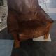 Brutalist armchair