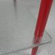 Arlecchino table with 2 glass plates, 1950s
