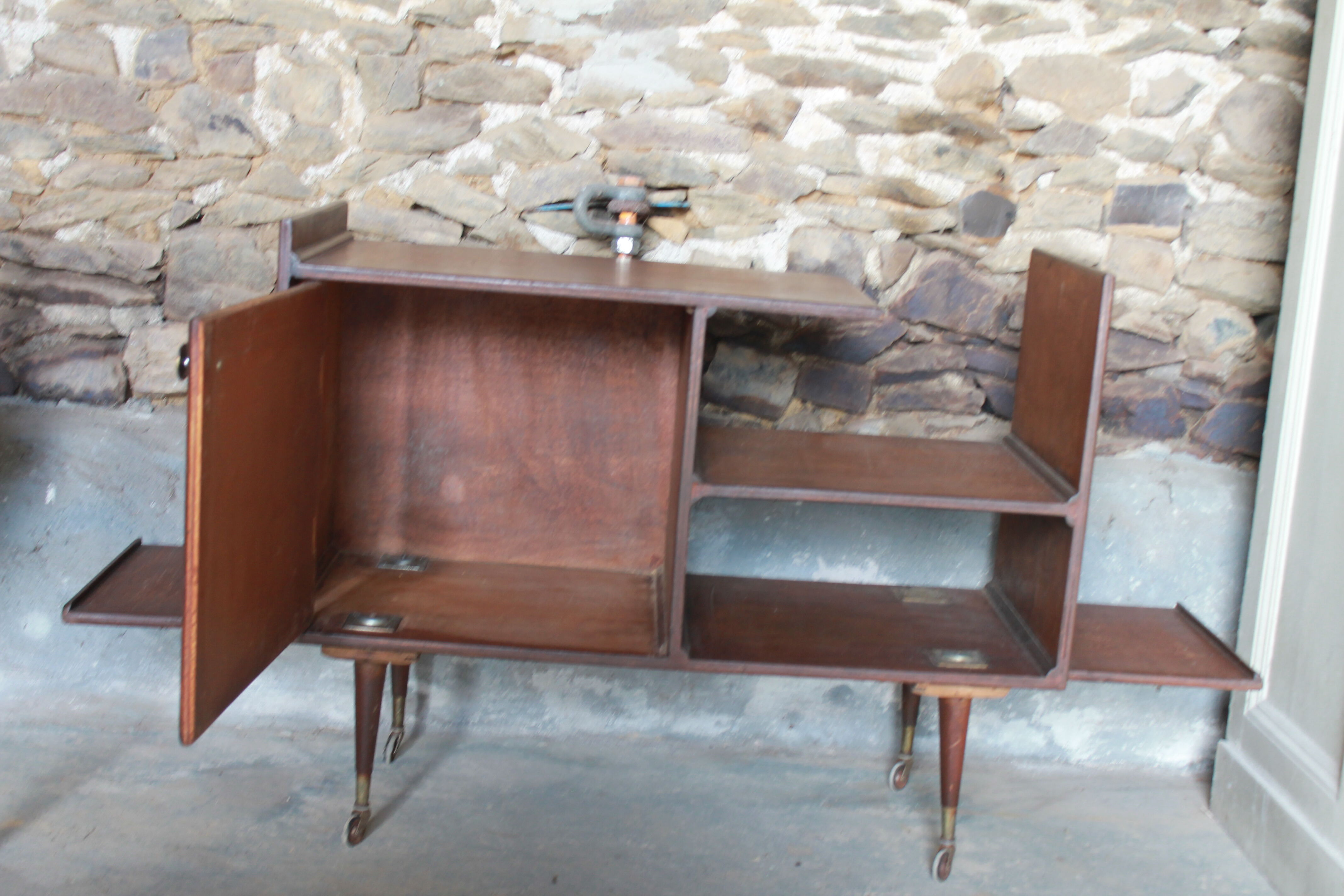 Meuble d'appoint bois vintage