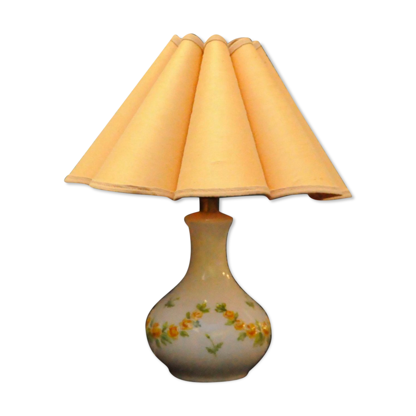 Danish porcelain lamp
