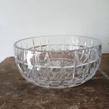 Large Saint Louis crystal salad bowl