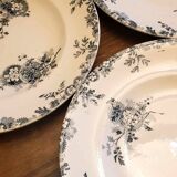 Set of 3 Longwy Hanoi model plates