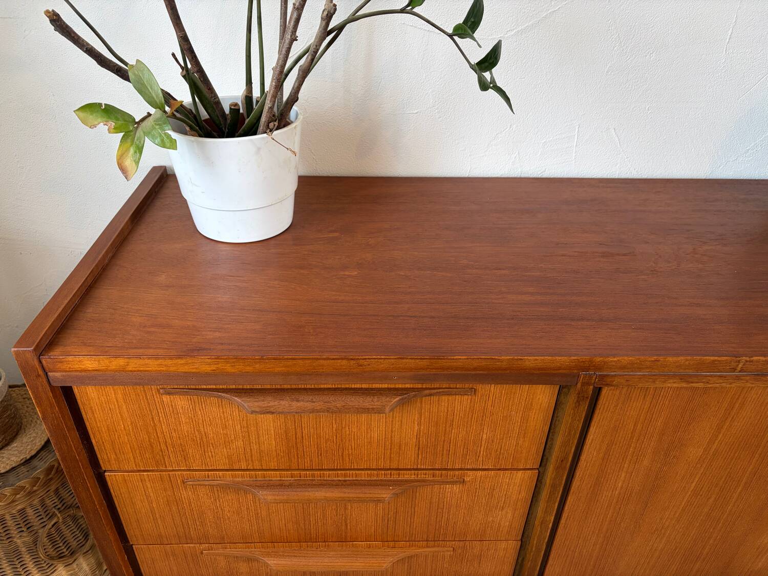 Vintage Scandinavian teak sideboard
