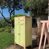 Parisian buffet in patinated wood