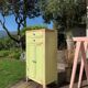 Parisian buffet in patinated wood