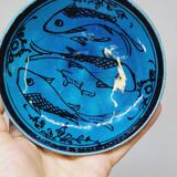 2 Coupelles En Céramique Bleu Turquoise De Perse