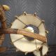 Pair of wall sconces in rattan