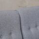 Guillerme et Chambron oak mid-century modular sofa