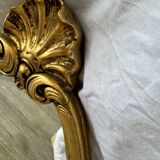 Gilded wooden mirror