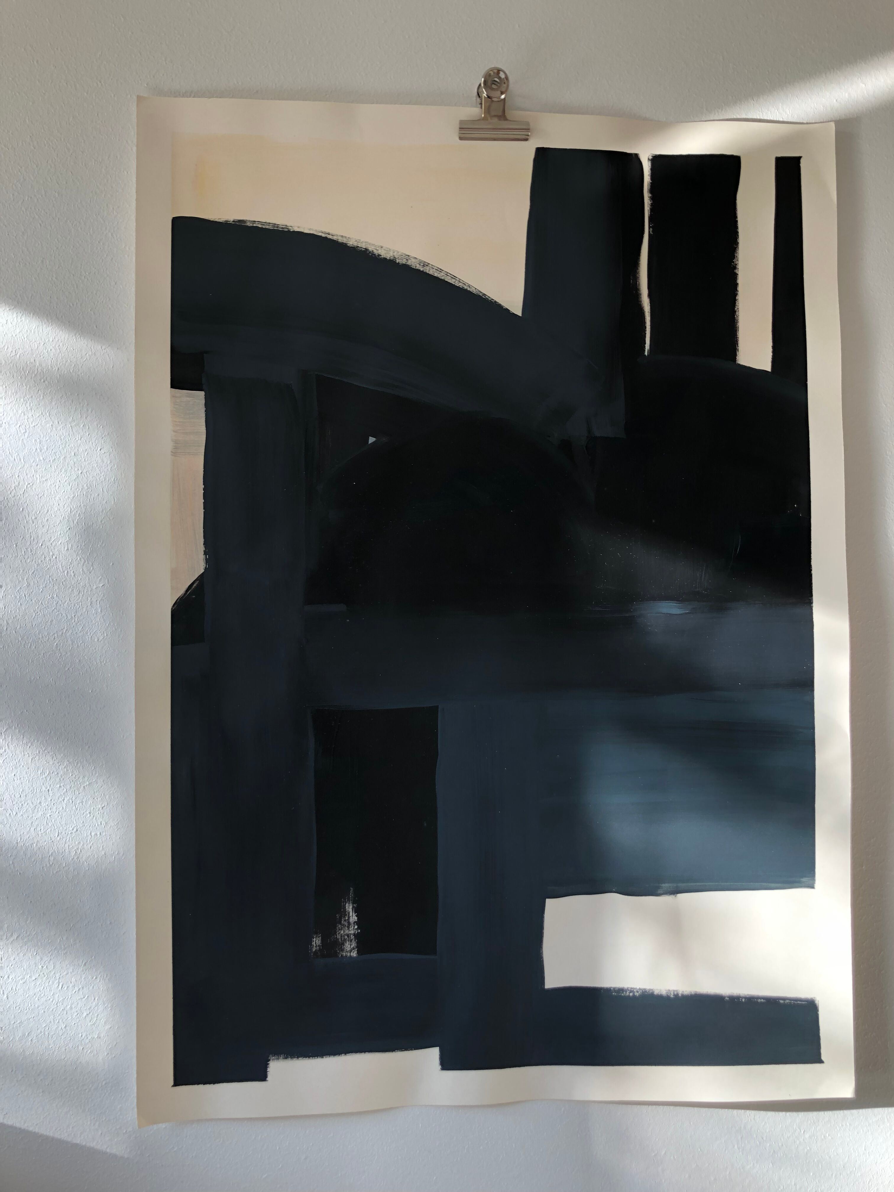 Black 11 original artwork on paper