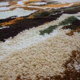 Midcentury Ege Rya Scandinavian abstract rug / carpet, 1970s