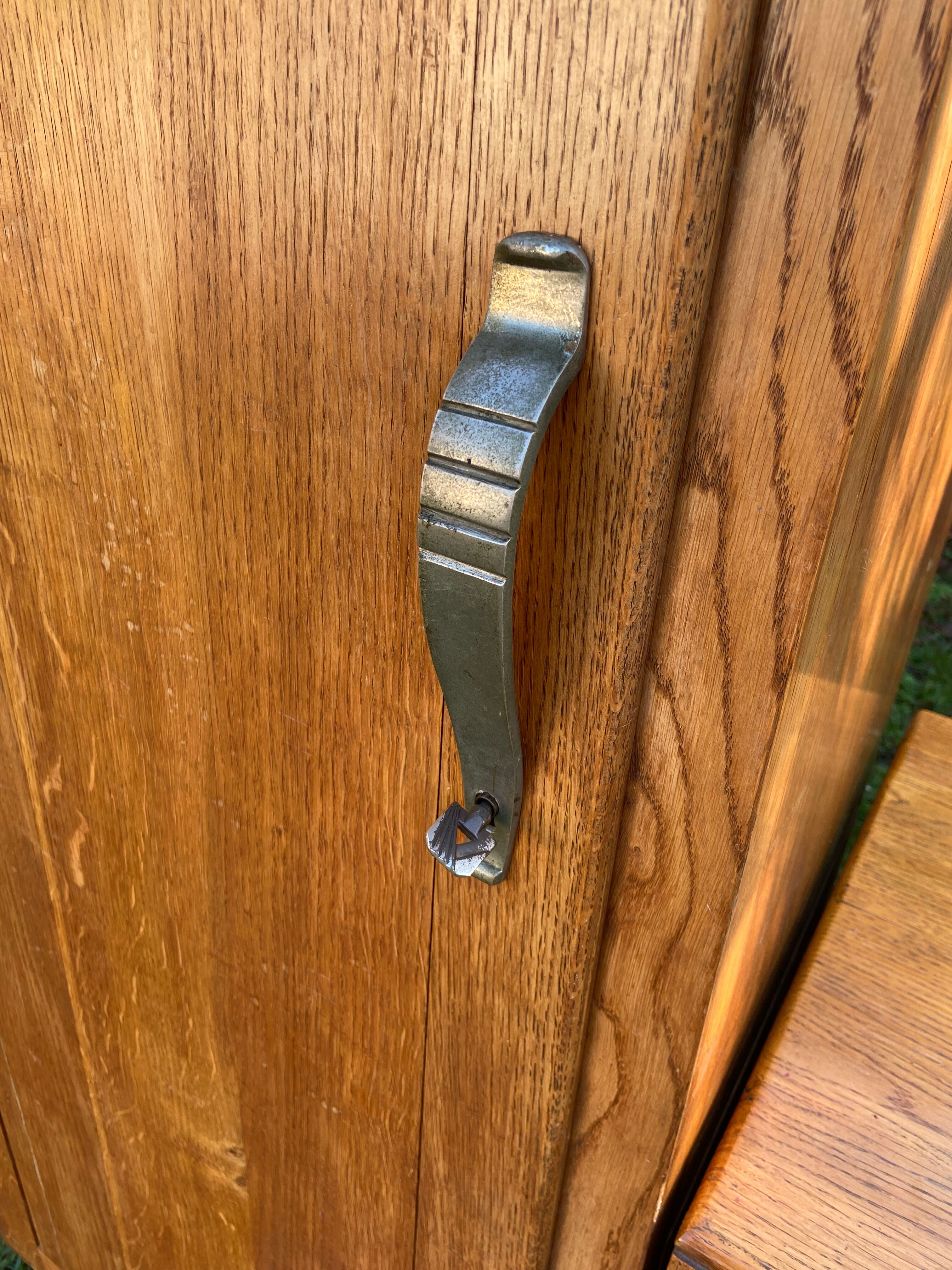 Asymmetrical Art Deco chest cabinet