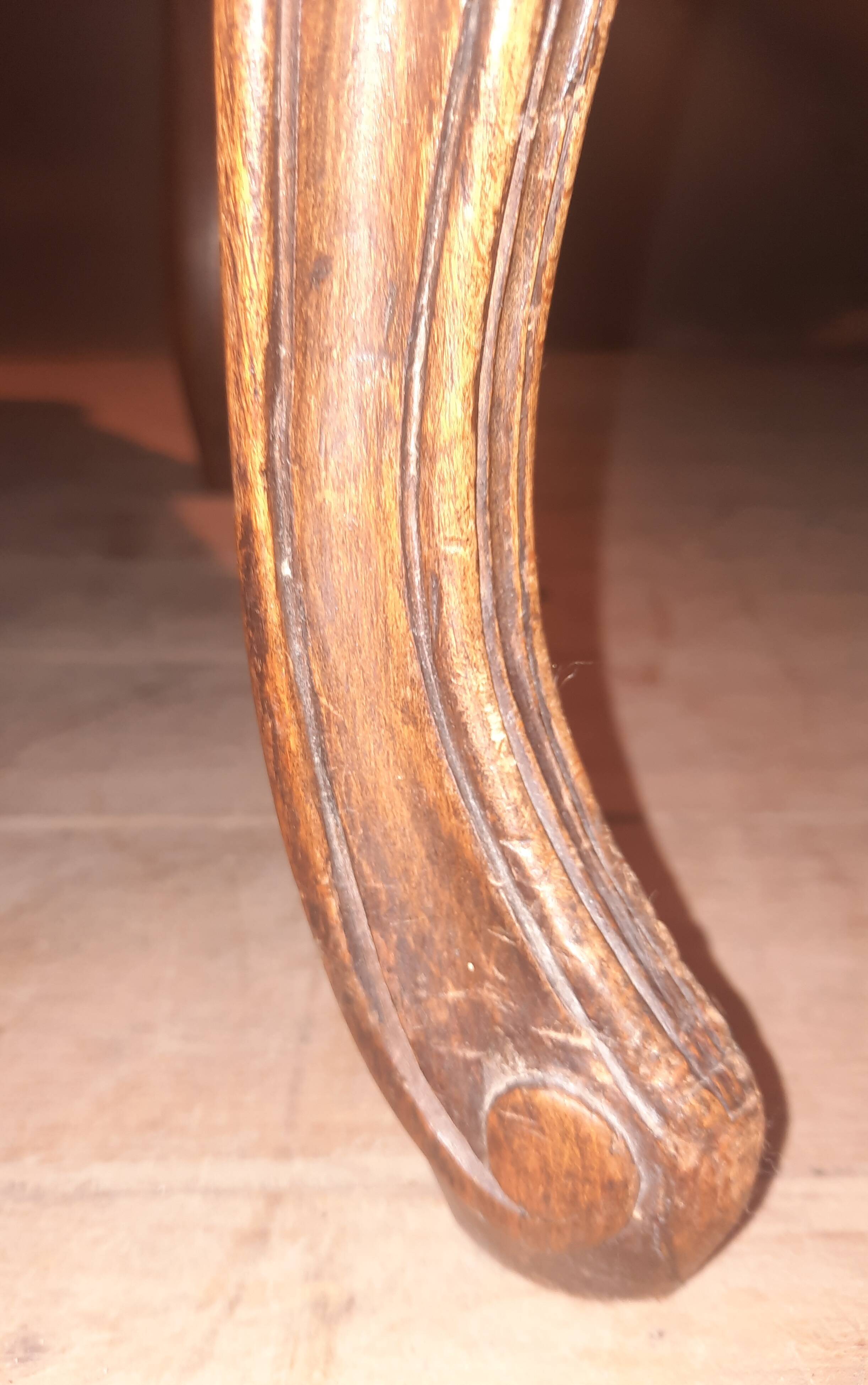 Pair of large armchairs in Louis XV style from the 19th century.