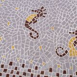 Mosaic of the 1950s coffee table