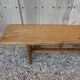 Banc large en bois massif