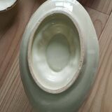 Antique gien table service – niderviller model – exceptional set